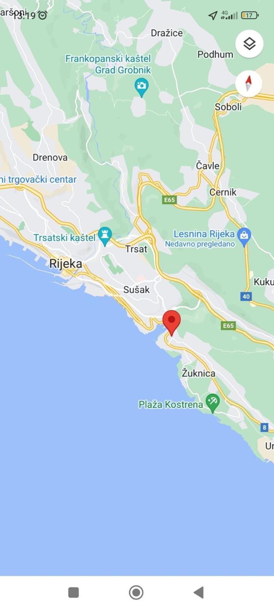 Apartment Ela, Kostrena Rijeka מראה חיצוני תמונה